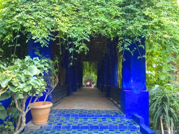 Jardin Majorelle in Marrakech. Foto © Welz