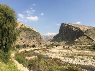 Die Chowgan-Schlucht bei Bishapur IRAN. Foto © Welz (2016)