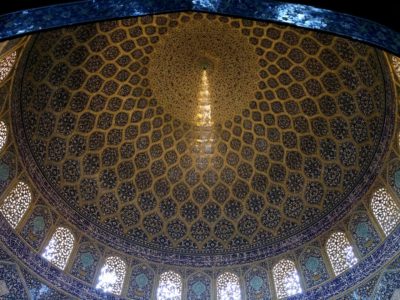 Isfahan: Kuppel der Lotfullah-Moschee. Foto © Welz (2016)