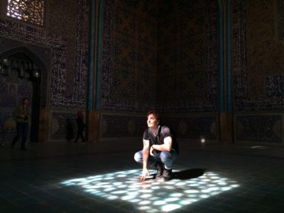 Ein magischer Ort. Unter der Kuppel der Lotfullah-Moschee in Isfahan. Foto © Welz (2016)