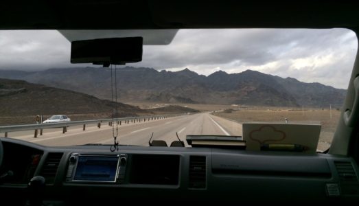 On the road again: zurück nach Teheran. Foto © Welz (2016)
