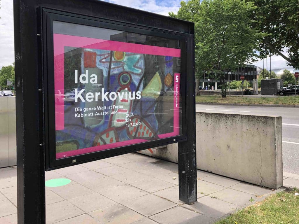 Ida Kerkovius_Ausstellungsplakat_Staatsgalerie Kopie Kunst und Reisen