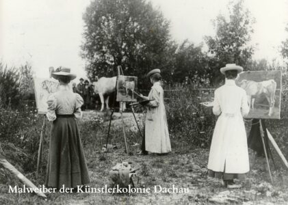 Dachau - Malweiber der Künstlerkolonie © Dachau Tourismus