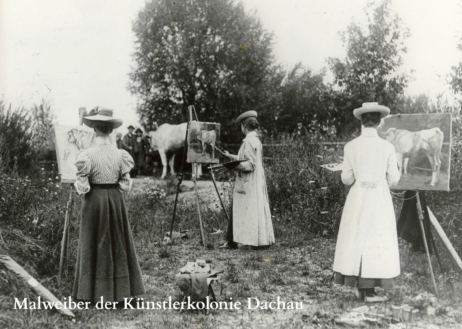 Dachau - Malweiber der Künstlerkolonie © Dachau Tourismus